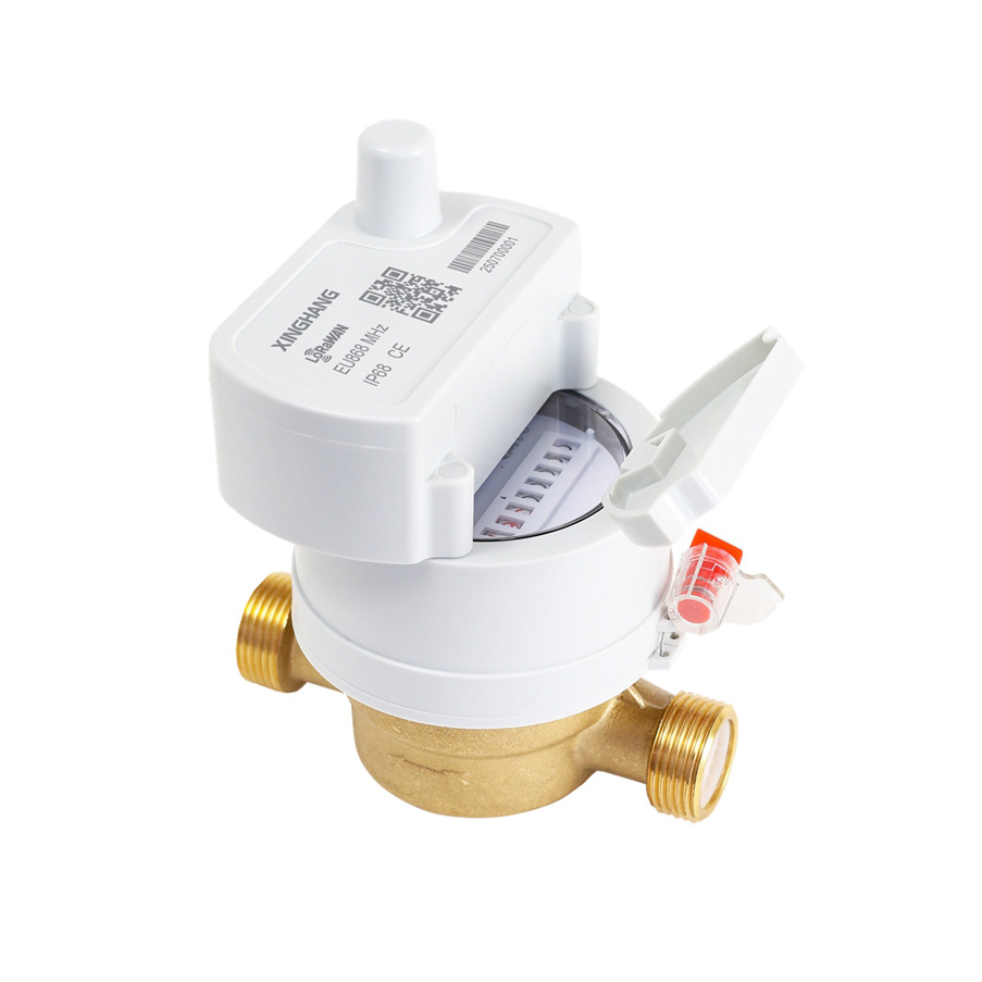 SJWM-13B-25B Modular Brass Single Jet Water Meter